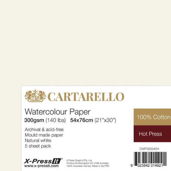 Picture of WATERCOLOUR PAPER 300GSM C