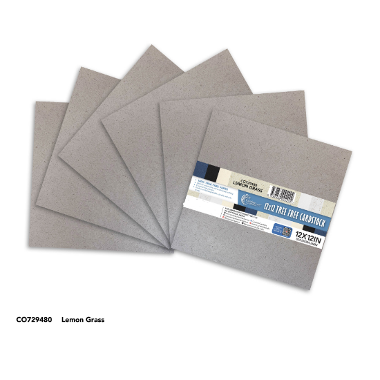 Picture of TREE FREE PAPER LEMON GRASS 12X12