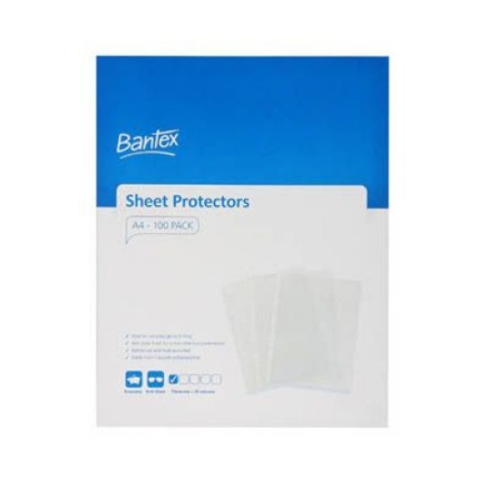 Picture of SHEET PROTECTOR BANTX A4 PP 35MIC