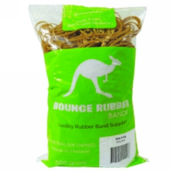 Picture of RUBBER BANDS BOUNCE 500GM SIZE 18