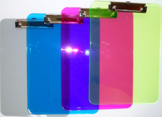 Picture of CLIP BOARD COLOURED A4