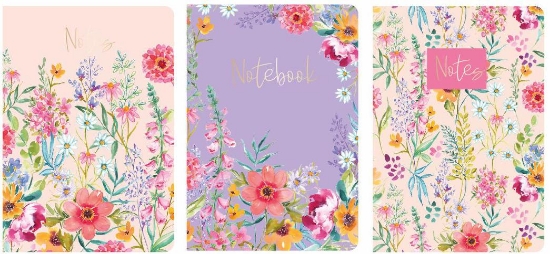 Picture of NOTEBOOK A4 AURORA 3PK