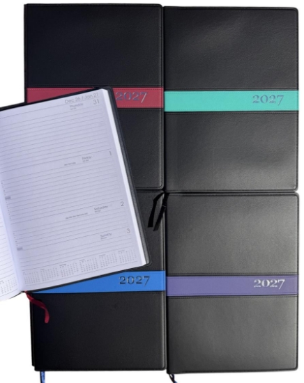 Picture of 2027 DIARY QUARTO WEEK TO VIEW PVC