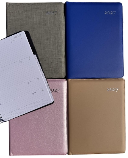 Picture of 2027 DIARY A4 DTP PU WIRO