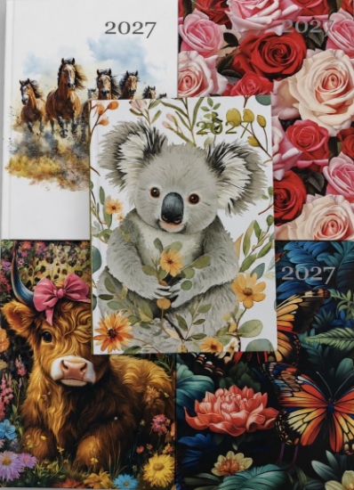 Picture of 2027 DIARY A5 WEEK TO VIEW PRINTED