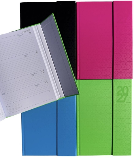 Picture of 2027 DIARY A5 WEEK TO VIEW MAGNETIC